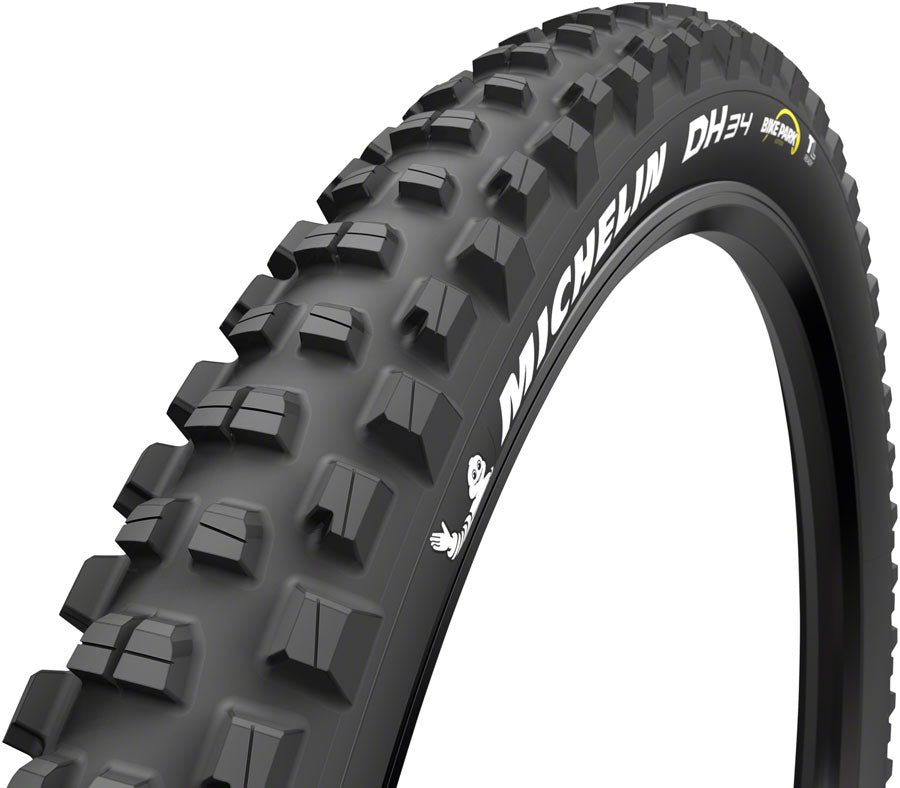 Michelin DH34 Bike Park Tire - 27.5 x 2.4, Tubeless, Wire, Black
