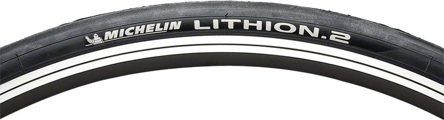 Michelin Lithion 2 Tire - 700 x 23, Clincher, Folding , Black/Dark Gray