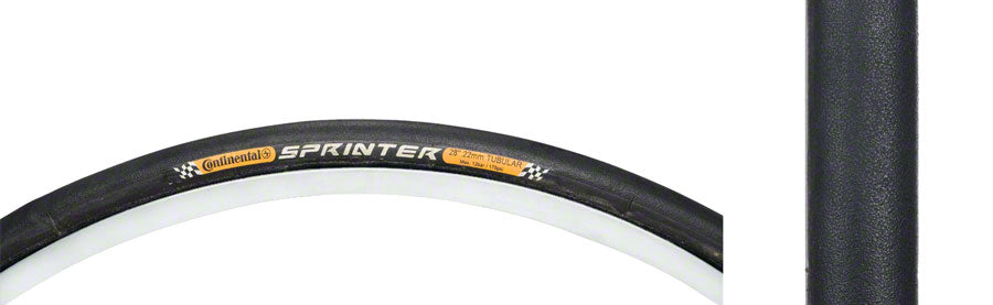 Continental Sprinter Tire - 26 x 22, Tubular, Folding, Black, BlackChili, SafetySystem Breaker