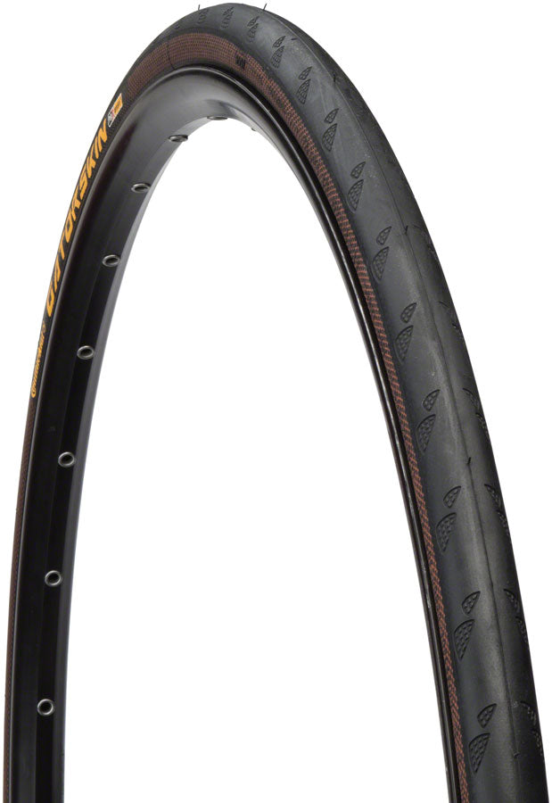 Continental Gatorskin Tire - 700 x 28, Clincher, Wire, Black, PolyX Breaker