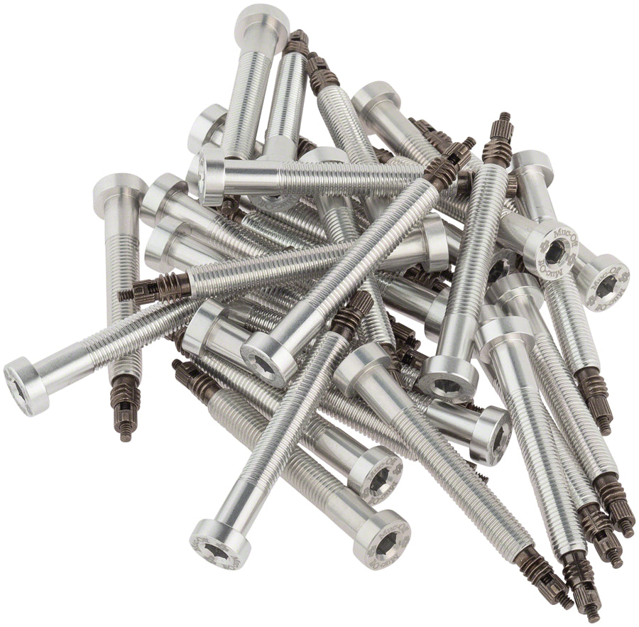 Muc-Off Tubeless Valve Box Refill -  Sliver 44mm Stem, Pack of 30