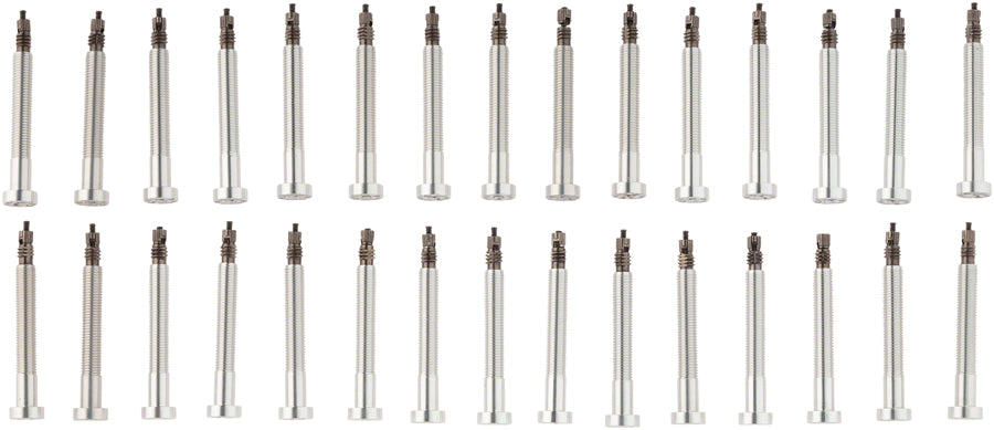 Muc-Off Tubeless Valve Box Refill -  Sliver 44mm Stem, Pack of 30