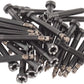 Muc-Off Tubeless Valve Box Refill -  Black 44mm Stem, Pack of 30