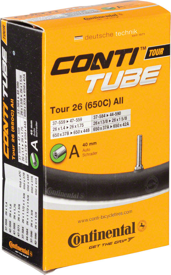 Continental Tube - 26 x 1.4 - 1.75, 40mm Schrader Valve