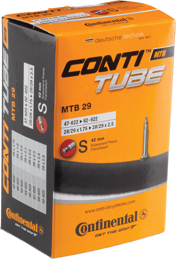 Continental Tube - 29 x 1.75 - 2.5, 42mm Presta Valve