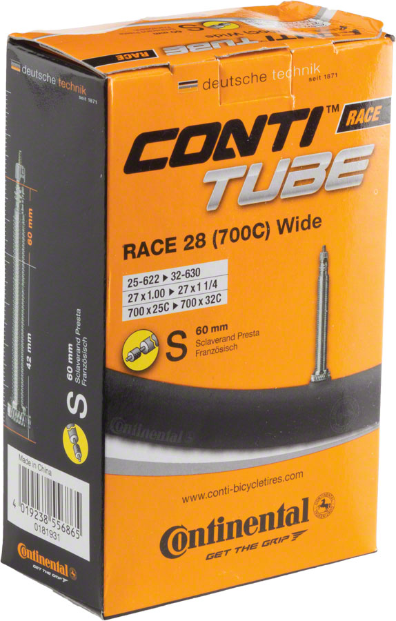 Continental Tube - 700 x 25 - 32mm, 60mm Presta Valve