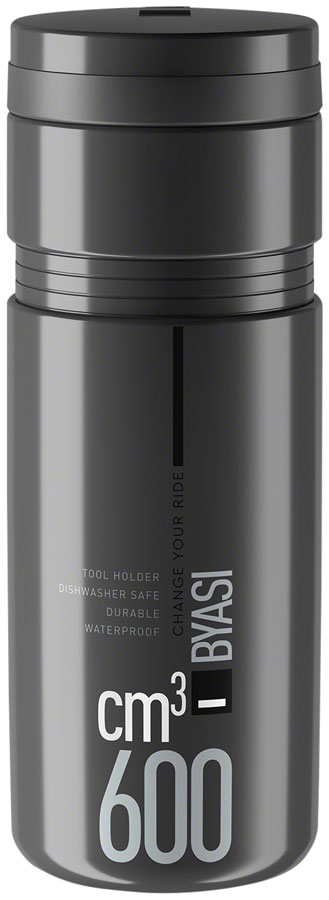 Elite SRL Byasi Bottle Cage Storage Keg - .6 L, Dark Gray