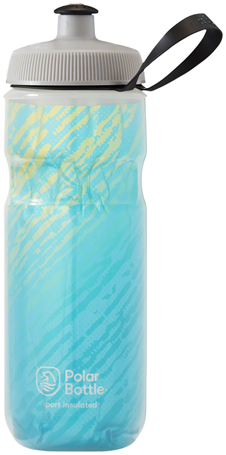 Polar Sport Insulated Nimbus Water Bottle - Blue/Yellow, 20oz