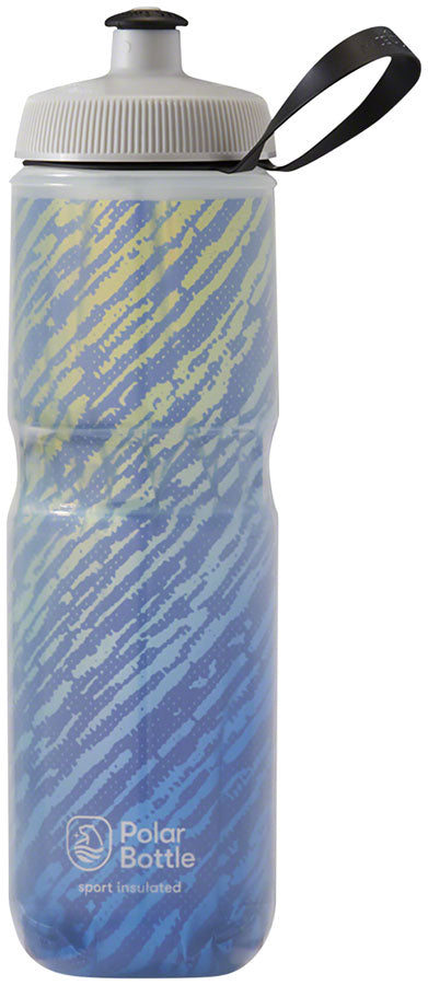 Polar Sport Insulated Nimbus Water Bottle - Blue/Gold, 24oz