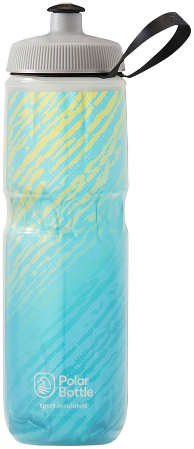 Polar Sport Insulated Nimbus Water Bottle - Blue/Yellow, 24oz