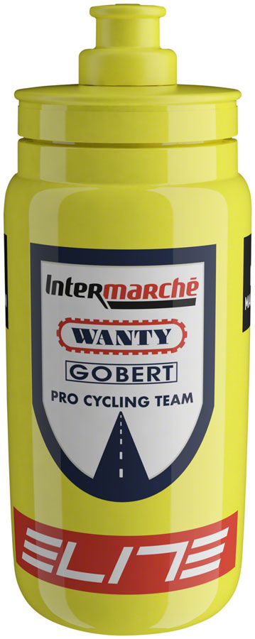 Elite SRL Fly Intermarche-Wanty-Gobert Water Bottle - 500mL, Yellow