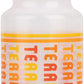 Teravail Scroll Water Bottle - Clear/Red, 22oz