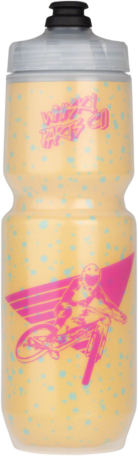 Whisky It's the 90s Purist Insulated Water Bottle - Yellow/Clear, 23oz