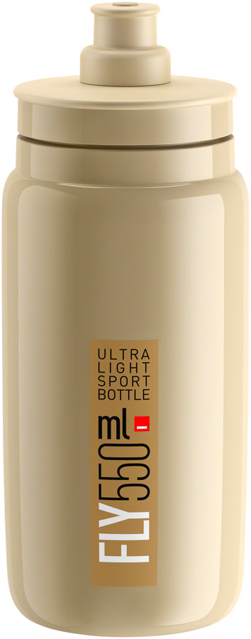 Elite SRL Fly Water Bottle 550ml - Beige/Brown