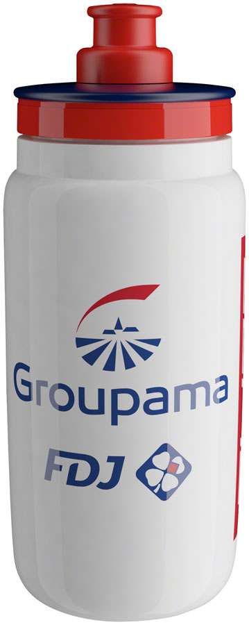 Elite SRL Fly Groupama-FDJ Water Bottle - 550mL, White/Red