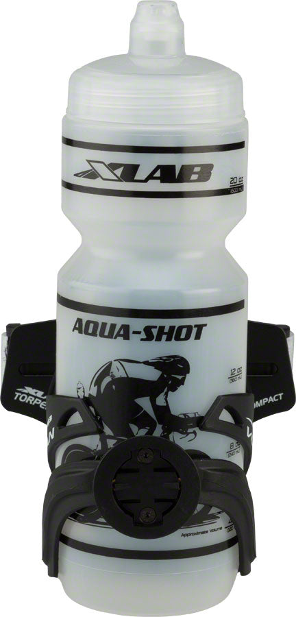 XLAB Torpedo Kompact 125 Water Bottle Cage: Black