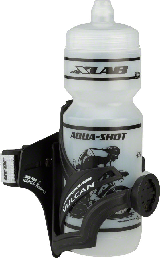 XLAB Torpedo Kompact 125 Water Bottle Cage: Black