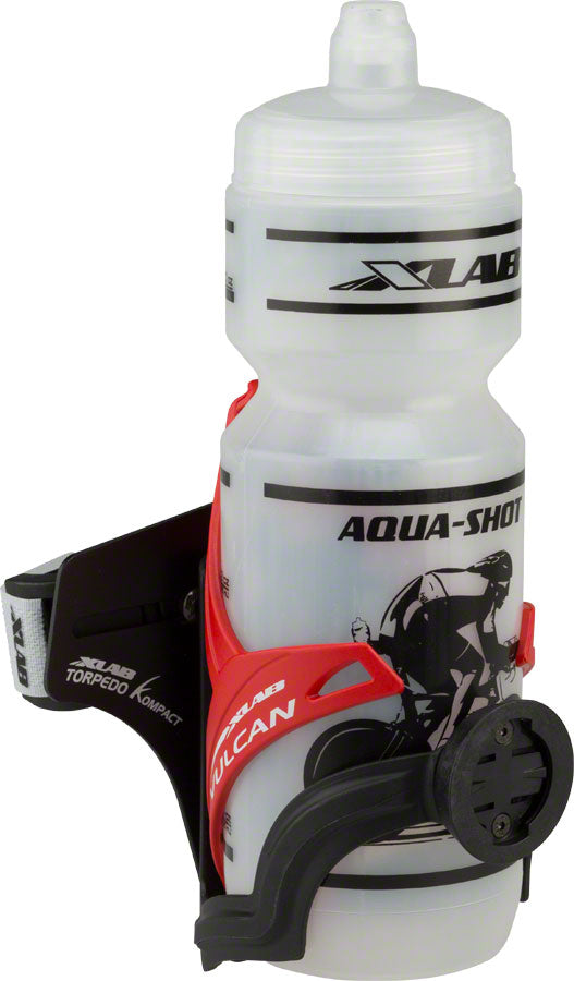 XLAB Torpedo Kompact 125 Water Bottle Cage: Red