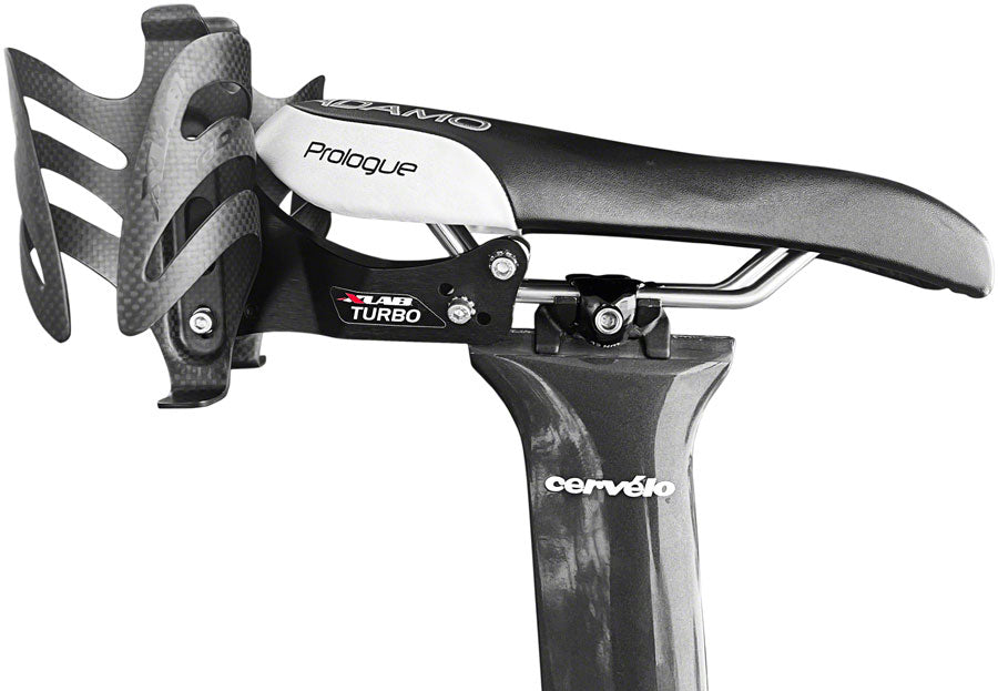 XLAB Turbo Wing w/Gorilla Matte Cages Saddle Mounted Dual Water Bottle Carrier System