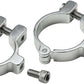 Velo Orange Hinged Water Bottle Cage Clamps - 28.6mm, Silver
