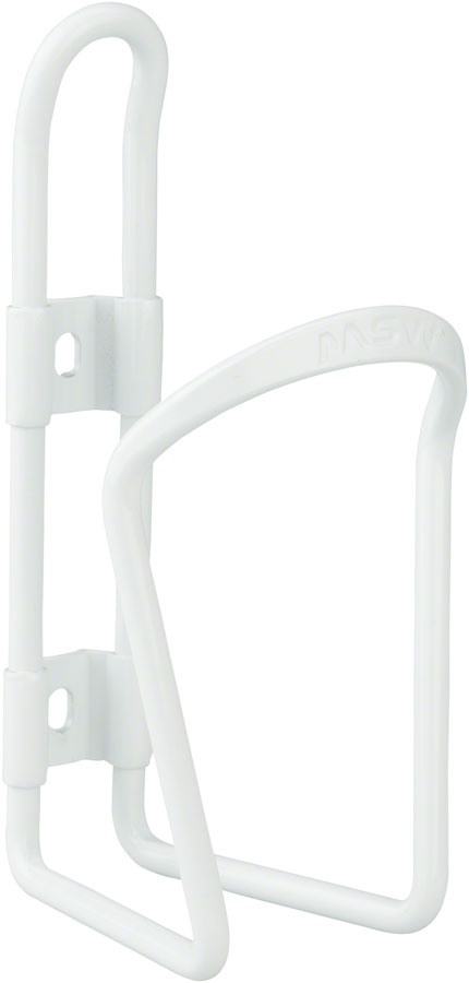 MSW AC-100 Alloy Water Bottle Cage 6mm rod White