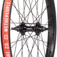 We The People Audio Front Wheel - 22" , 3/8" Female Bolt, 36H, Nylon Hubguards, Black