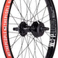 We The People Hybrid Rear Wheel - 20", 14 x 110mm, 36H, 9T Freecoaster, Right Side Drive, Nylon Hubguards, Black