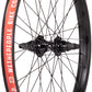 We The People Audio Rear Wheel - 22", 14 x 110mm, 36H, 9T Cassette, Right Side Drive, Nylon Hubguards, Black