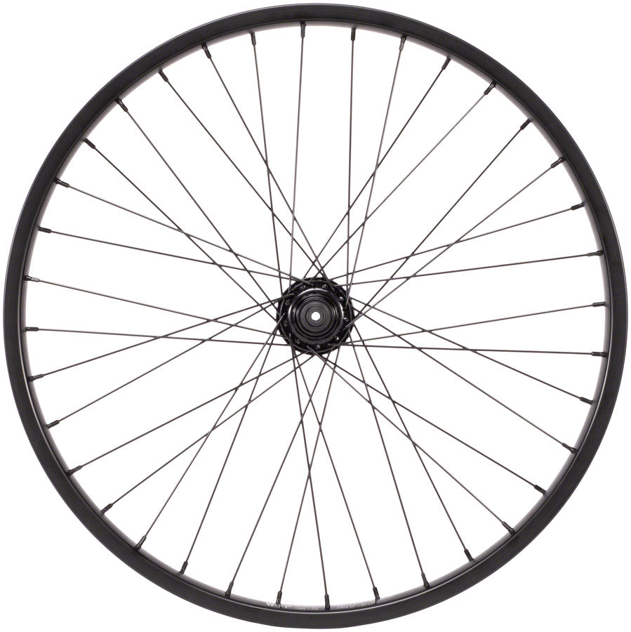 We The People Audio Rear Wheel - 22", 14 x 110mm, 36H, 9T Cassette, Right Side Drive, Nylon Hubguards, Black