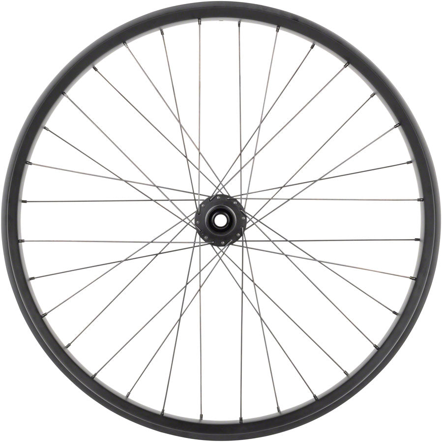 Quality Wheels Alex CF-1 Carbon Bear Pawl Front Wheel - 26" Fat, 15 x 150mm, 6-Bolt, Black