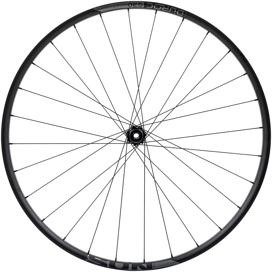 Sun Ringle Duroc G30 Expert Front Wheel - 700c, 12/15 x 100mm, Center-Lock, Black