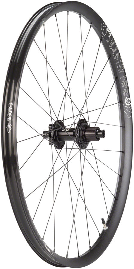 Industry Nine 1/1 Enduro S Wheelset - 27.5", 15 x 110mm/12 x 148mm ,6-Bolt, Micro Spline, Black