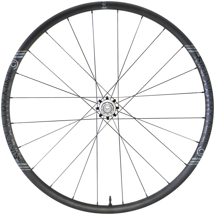 Industry Nine AR25 Front Wheel - 700, QR x 100mm, Center-Lock, Black