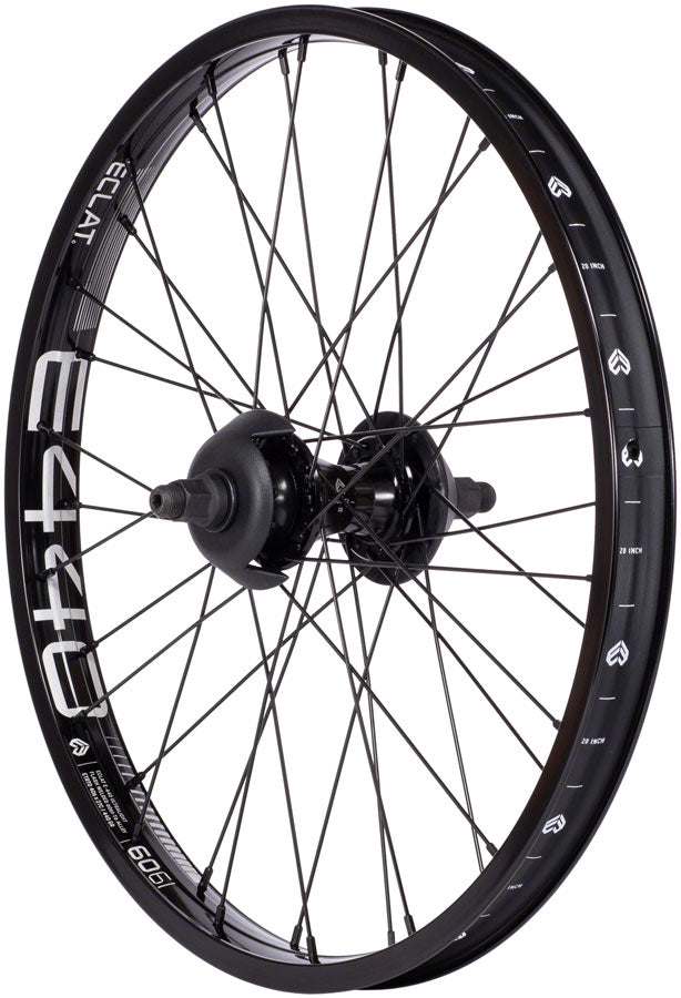 Eclat E440 Rear Wheel - 20", 14 x 110mm, Rim Brake, Cassette, Black, Clincher, LSD, Cortex