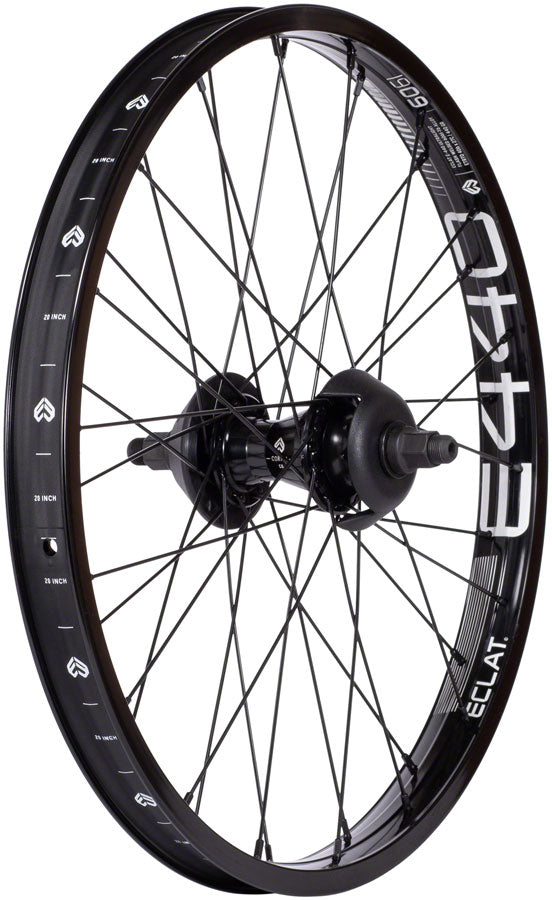 Eclat E440 Rear Wheel - 20", 14 x 110mm, Rim Brake, Cassette, Black, Clincher, LSD, Cortex