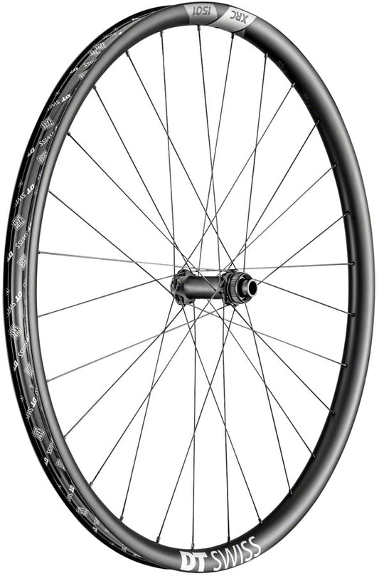 DT Swiss XMC 1501 SPLINE ONE Carbon Front Wheel - 27.5", 15 x 110mm, Center-Lock/6-Bolt, Black
