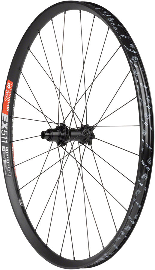 DT Swiss EX 511 Rear Wheel - 29", 12 x 148mm, 6-Bolt, XD, Black
