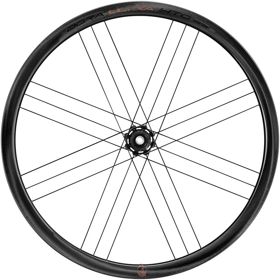 Campagnolo Bora Ultra WTO 33 Front Wheel - 700c, 12 x 100mm, Center-Lock, 2-Way Fit, Gray