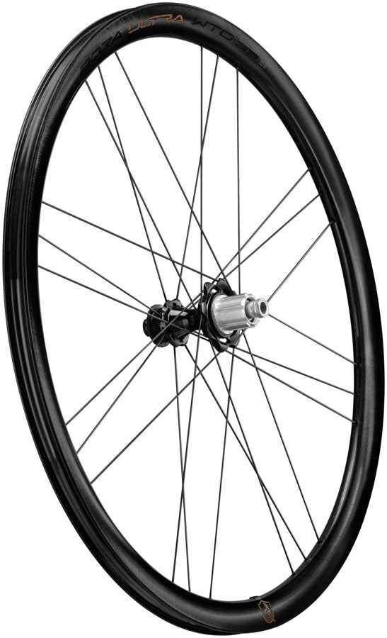 Campagnolo Bora Ultra WTO 33 Rear Wheel - 700c, 12 x 142mm, Center-Lock, N3W, 2-Way Fit, Gray