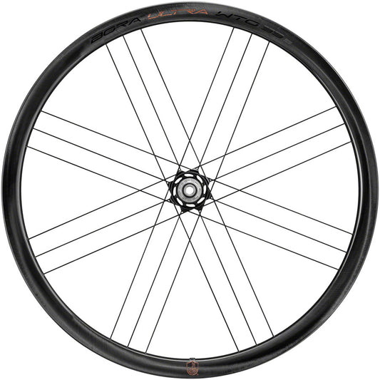 Campagnolo Bora Ultra WTO 33 Rear Wheel - 700c, 12 x 142mm, Center-Lock, N3W, 2-Way Fit, Gray