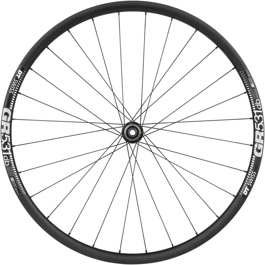 Quality Wheels Shimano Ultegra/DT GR531 Front Wheel - 700c, 12 x 100mm, Center-Lock, Black