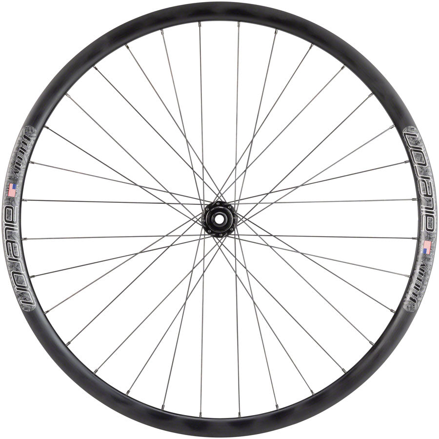 Velocity Aileron Road Disc Gravel Bike Front Wheel - 700, 12 x 100mm, Center-Lock, Black