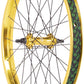 Salt Everest Front Wheel - 20", 3/8" x 100mm, Rim Brake, Gold, Clincher