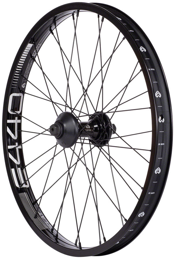 Eclat E440/Cortex Front Wheel - 20", 36H, Black