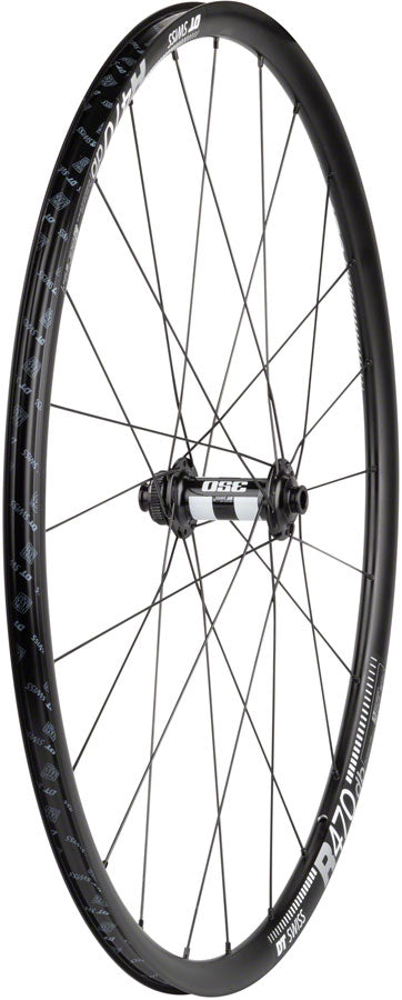 DT Swiss R470 Rim 350 hub Road Gravel Disc Brake Front Wheel - 700, 12 ...
