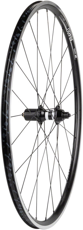 Quality Wheels DT 350/DT R460 Rear Wheel - 700, QR x 130mm, Rim Brake, HG 11 Road, Black