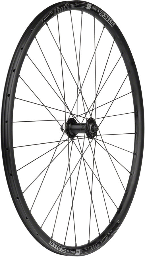 Quality Wheels Shimano / Stan's Grail S1 Front Wheel - 700c, QR x 100mm, Center-Lock, Black