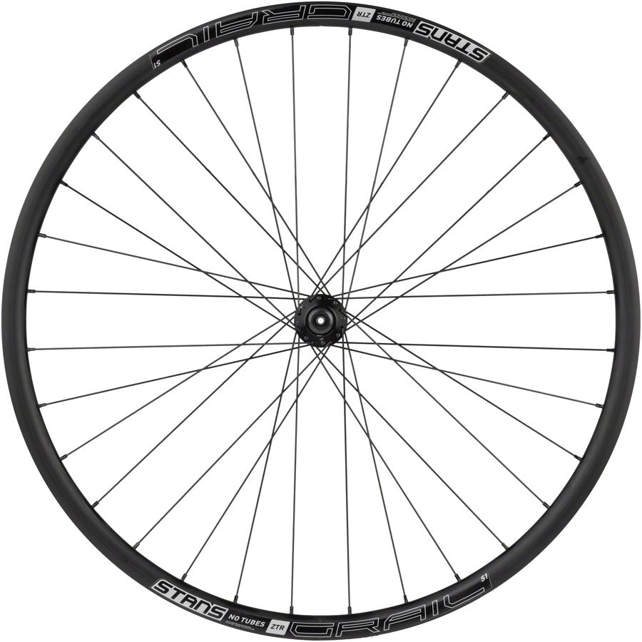 Quality Wheels Shimano / Stan's Grail S1 Front Wheel - 700c, QR x 100mm, Center-Lock, Black
