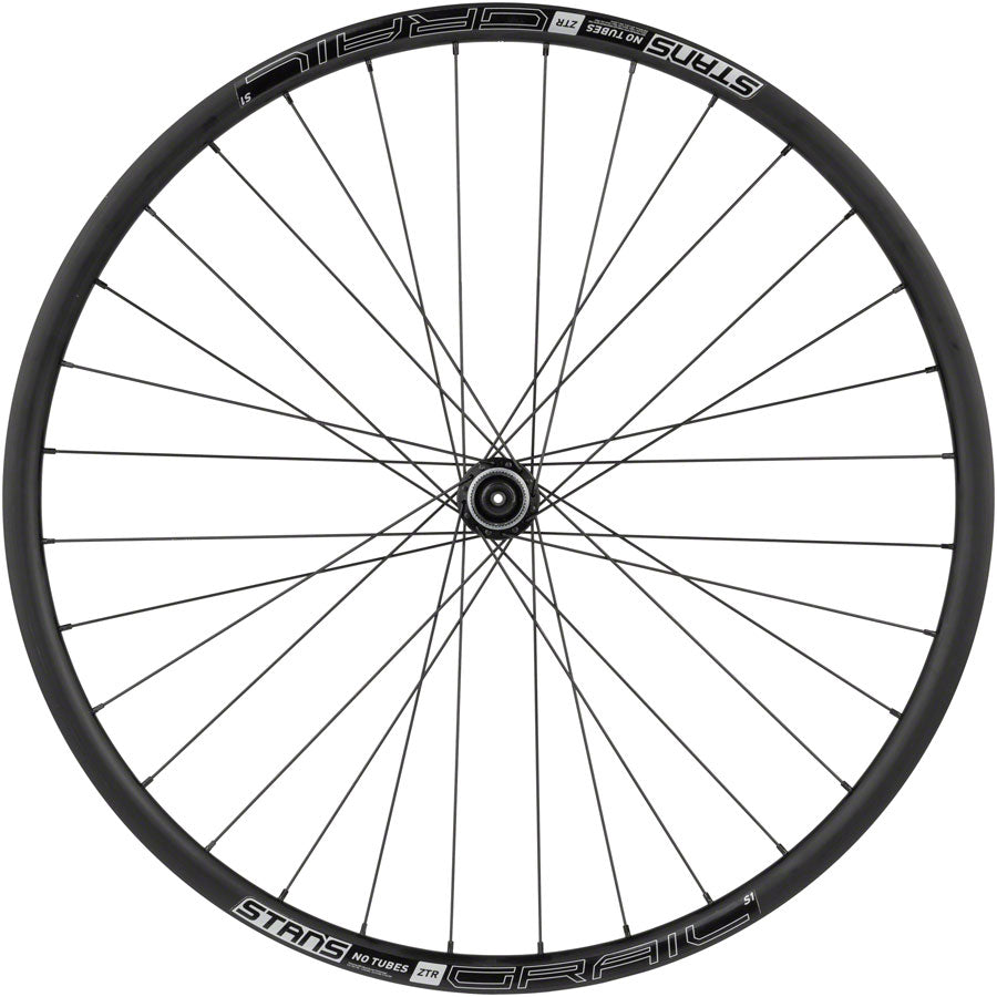 Quality Wheels Shimano / Stan's Grail S1 Front Wheel - 700c, QR x 100mm, Center-Lock, Black
