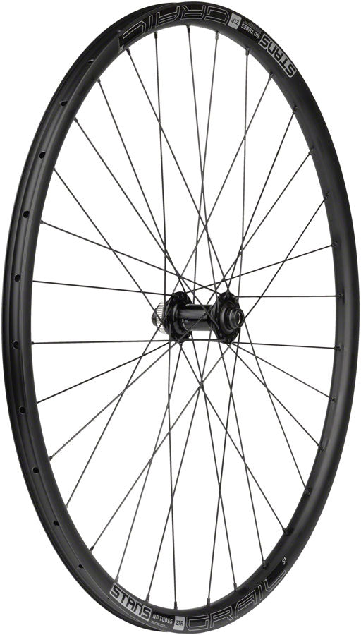 Quality Wheels Shimano / Stan's Grail S1 Front Wheel - 700c, 12 x 100mm, Center-Lock, Black
